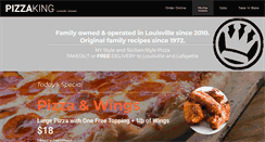 Desktop Screenshot of pizzakingcolorado.com